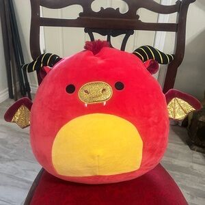 Squishmallows Red Dragon Stuffed Animal